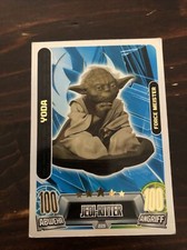 Star Wars Force Attax Yoda Glitzerkarte