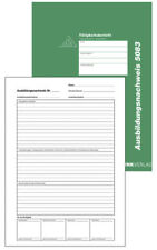 Berichtsheft Ausbildungsnachweis wöchentlich/monatlich alle Berufe 56 Seit. 5083