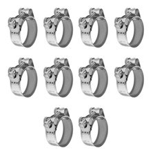 RIEGLER Gelenkbolzenschelle Schlauchklemme Edelstahl 52-55 mm 10 STÜCK