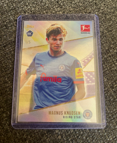Topps magnus knudsen rising - knudsen,