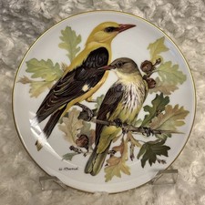WWF Porcelain bird plate by