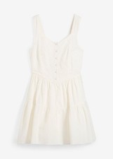 Neu Minikleid aus luftigem