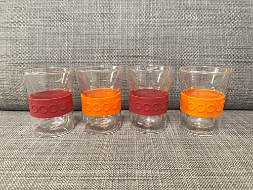 4er set bodum teegläser - set,