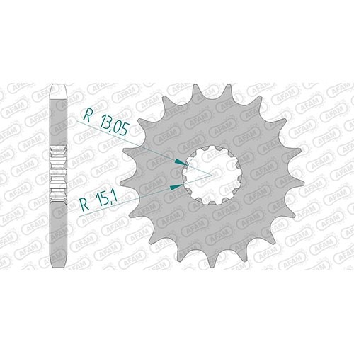 Stahl ritzel für triumph - ritzel,