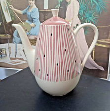 Villeroy & Boch Mettlach Saar Kaffeekanne Teekanne „Cornelia“ handgemalt H 20cm