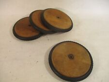 Ersatzräder Vollholz Hartgummi Räder Reifen Puppenwagen Holzroller Handwagen