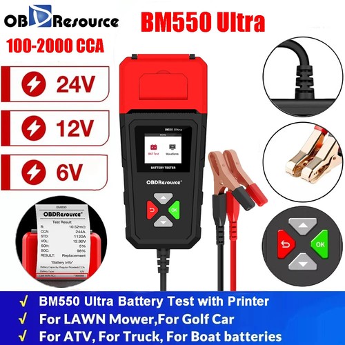 Bm550u batterietester 12v 24v - bm550u,