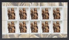 Bund Zehnerbogen Mi.Nr. 3180 Riemenschneider "Trauernde Frauen" Bogen postfr **