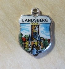 Anhänger Bettelarmband Wappen  -  Landsberg am Lech - das Bayertor