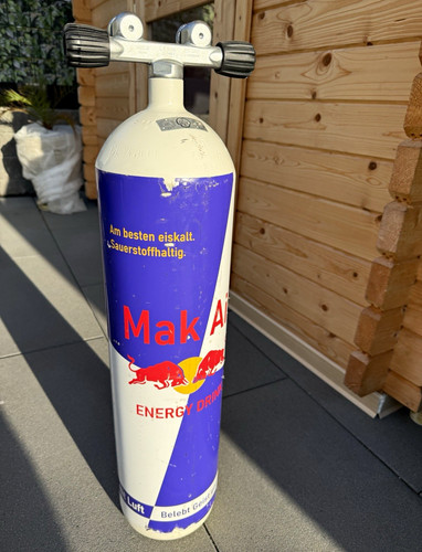 Polaris tauchflasche lang - l,