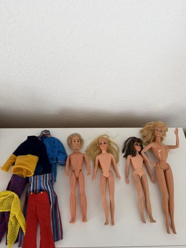 Mattel vintage barbie konvolut - mattel,