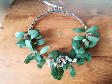 Immergrüner Türkranz Adventskranz Kranz grün Tannenzapfen Kugeln Kerze 30 cm