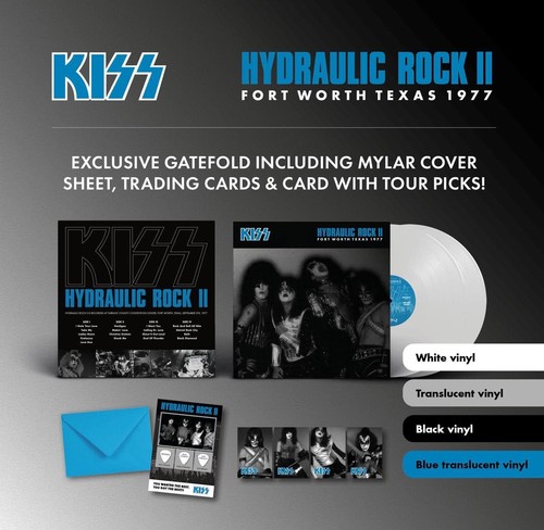 Kiss hydraulic rock clear - hydraulic, lp