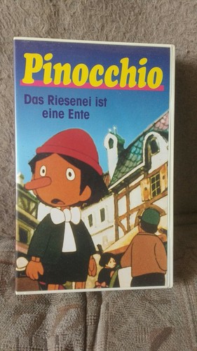 Pinocchio vhs kassette - kassette, pal
