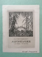 Exlibris Rudolf Pongratz für