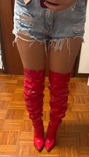 Fashion woman boots lack - fashion,