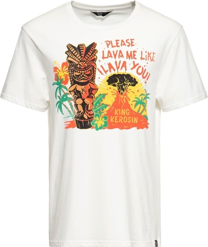 King kerosin lava shirt - lava,
