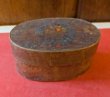 sehr alte Spanschachtel