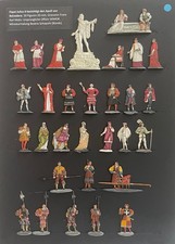 30 Zinnfiguren flach 30mm
