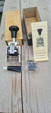 Vintage Stempelmaschine