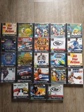Playstation 1 Spiele PS1 Konvolut Spielesammlung 23 Spiele Auflösung, ungetestet