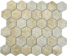Hexagonale Sechseck Mosaik