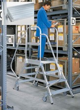 Günzburger Alu-Podestleiter