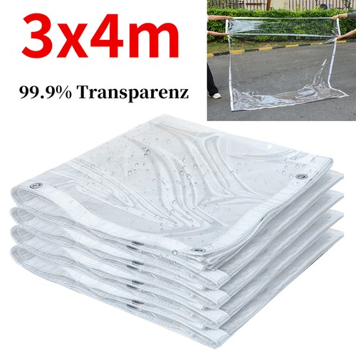100 transparente plane ösen - plane,