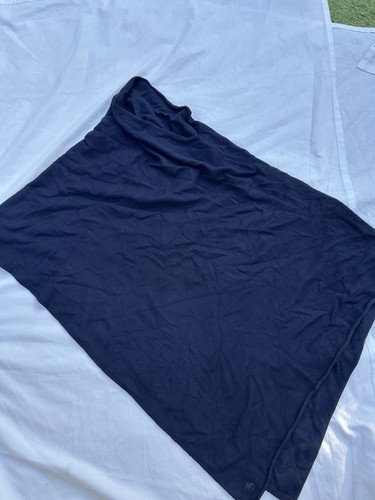 Blauer damen poncho - poncho, s