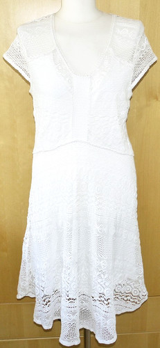 Zero kleid 42 creme - kleid, gr.40/42