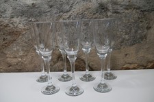 8 hübsche Sektgläser Glockenförmiter Kelch elegant aber stabil