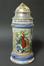 Alter Reservistenkrug Hufbeschlagschule Kurs Landshut Krug Zunftkrug Hufschmied