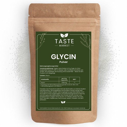 Glycin pulver - 1,