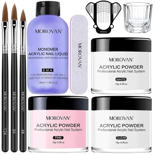 Morovan acryl nagelset - morovan,