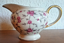 Rosenthal Milchkännchen Porzellan -Winifred- edles Blumendekor Goldrand Top !