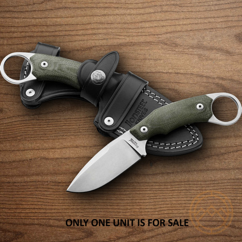 Lionsteel fixed knife - knife, 3"