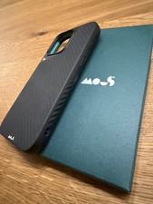 Mous case für iPhone 15 Pro Max, MagSafe, Carbonfaser