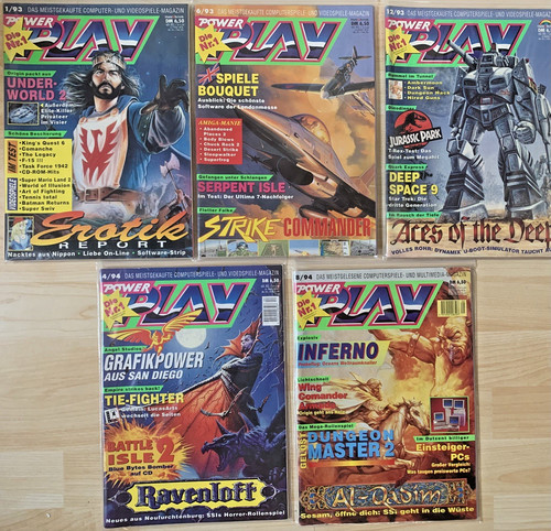 Power play jahrgang - 5x,