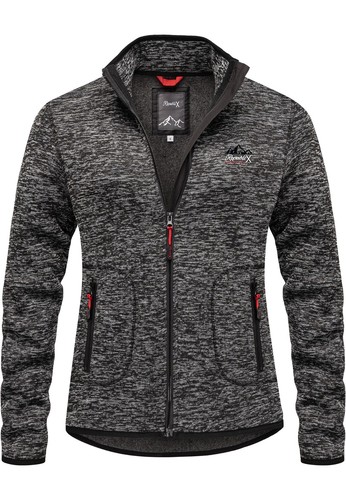 Damen fleecejacke strickfleece - fleecejacke,