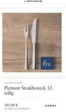 Piemont steakbesteck teilig - piemont, 12-teilig