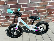FOCUS Raven Rookie Kinder Laufrad 12 Zoll Weiß Türkis Mädchen Jungen ab 2 Jahren