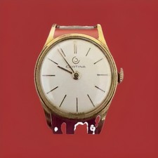 CERTINA Damen Armbanduhr vergoldet Handaufzug Vintage 60er Jahre Ersatzteil 