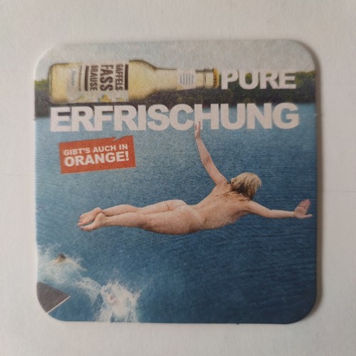 Schöner bierdeckel gaffel - bierdeckel,