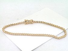 Tennis Armband 585 Gelbgold