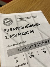 Sammler Used Ticket FC Bayern