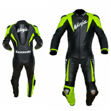 GRUN MOTORRADKOMBI JACKE+HOSE