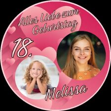 Tortenaufleger Fototorte Kuchenbild Geburtstag Feste Personalisiert Fondant 