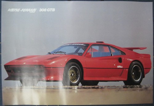 Poster koenig specials ferrari - koenig-specials,