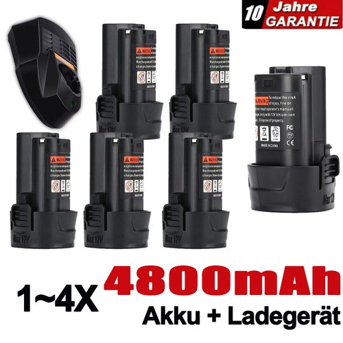 Für bosch gba 12v - 12v, 4,8ah
