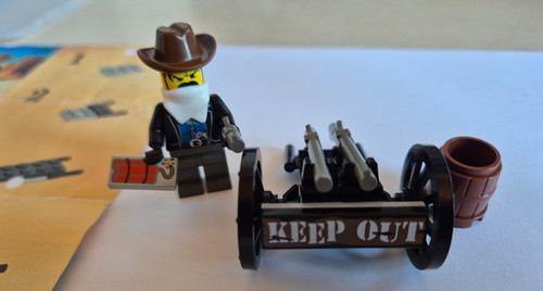 Lego western bandit - lego, western: